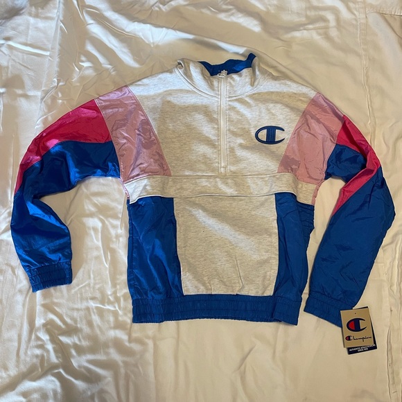 Champion Windbreaker - BRAND NEW!! w/ TAGS!! Was $80!! XS - Picture 1 of 2